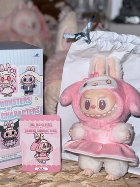 The Monsters x Sanrio “My Melody” Plush Pendant- Confirmed